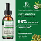 Soursop Graviola Extracto Líquido Orgánico - 118 ml (4 oz) - 60 Días - Vegano