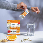 Organifi Immunity - Polvo Orgánico de Apoyo Inmunitario con Beta-Glucanos de Hongos, Vitamina C, D y Zinc - 15 Sobres Individuales