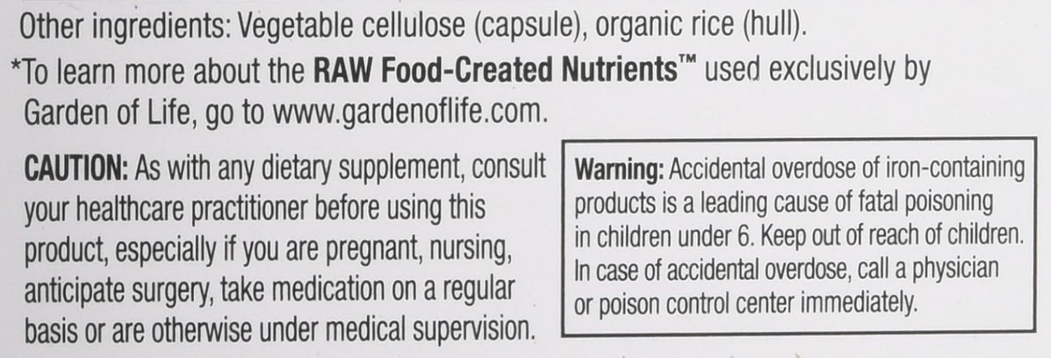 Garden of Life Vitamin Code RAW Prenatal, 90 cápsulas
