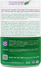 pHresh Greens Raw Alkalizing Superfood Greens Powder - 10 oz (2 meses)