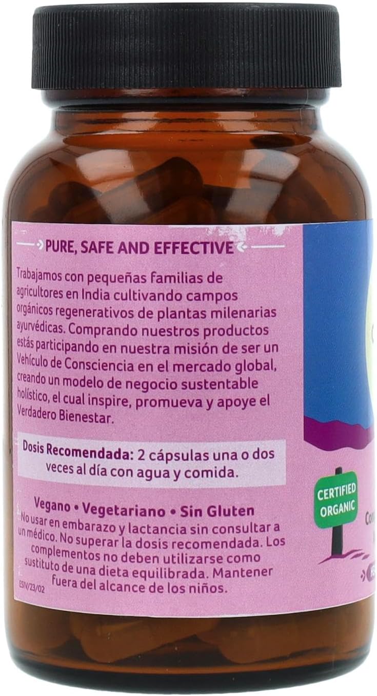 Organic India Amla, 90 Cápsulas Vegetarianas
