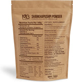 MB Herbals Shankhapushpi Powder 227 g | Polvo de Shankhpushpi | Convolvulus pluricaulis