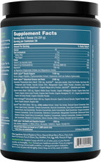 Health Logics Glowing Greens Superfood Powder with Collagen Peptides – Berry Blast