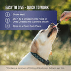 MycoDog Breathe - Gotas de apoyo respiratorio para perros - Confort respiratorio y salud de las vías respiratorias - Para Bulldogs Franceses, Pugs y razas de hocico plano - Mezcla natural de hongos y ashwagandha