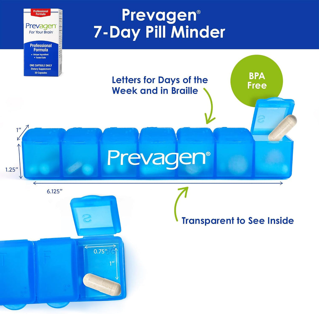 Prevagen Professional Formula - 30 Cápsulas (1 Mes de Suministro) con 40mg de Apoaequorina y Vitamina D3