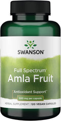 Swanson Full Spectrum Amla (Grosella India) - 500 mg, 120 Cápsulas