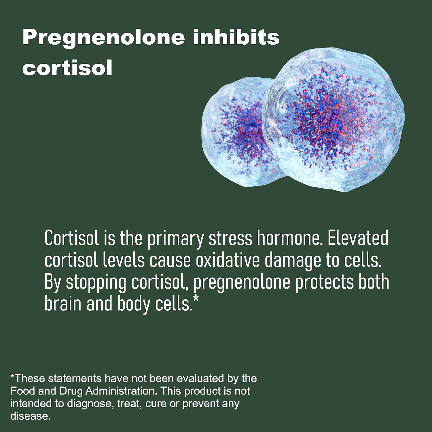 LifeLink Pregnenolona 50mg – 100 Cápsulas