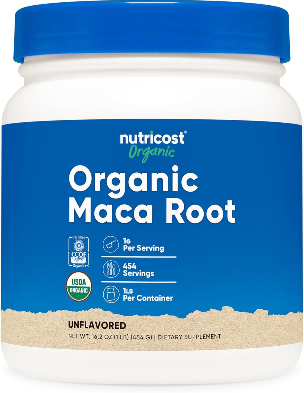 Nutricost Maca en Polvo Orgánica (454 g)