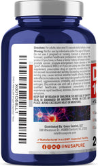 NusaPure DHEA 100mg 200 Cápsulas Vegetales (Vegetariano, No OGM)