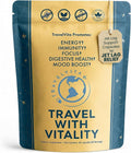 TravelVita Natural Travel Pills - Complemento para viajes (30 días)