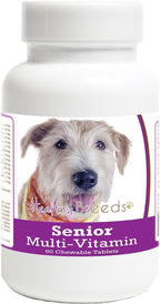 Healthy Breeds Multivitamínico para Perros Senior, 60 Comprimidos Masticables
