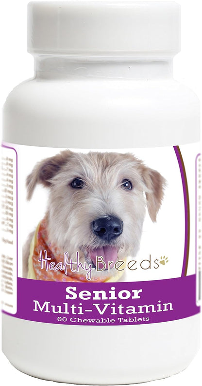 Healthy Breeds Multivitamínico para Perros Senior, 60 Comprimidos Masticables – Image 1