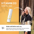 NorVita Vitamin D3 Spray 4000 IU – 30 ml (215 Dosis)