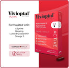 Vivioptal Active Multivitamínico con Ginseng y Omega-3 (30 Cápsulas)