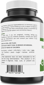 Horse Chestnut Extract 600 mg por dosis - 180 Comprimidos