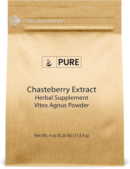 PURE ORIGINAL INGREDIENTS Extracto de Sauzgatillo (1lb) Vitex Agnus-Castus, No-GMO – Image 5