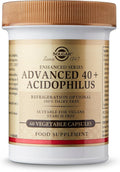 Solgar Advanced 40+ Acidophilus, 60 Cápsulas Vegetales