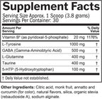 BRAINMD NeuroLink Powder – 114g – Suplemento para Memoria, Enfoque y Concentración