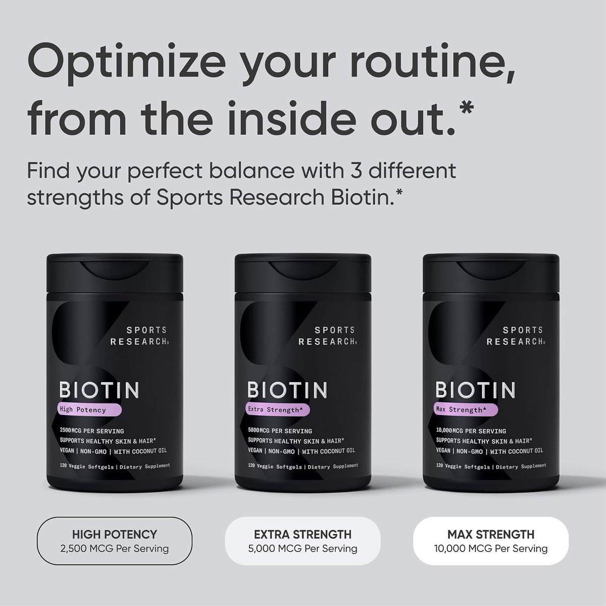Sports Research Biotina 10.000 mcg con – Aceite de coco orgánico: Prensado en frío para preservar sus propiedades. – Image 7