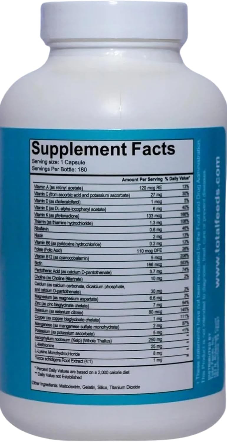 Total People Plus Multivitamin & Minerals for Adults - 180 Cápsulas