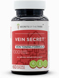 Secrets of the Tribe - Vein Secret, Fórmula de Tonicidad Venosa, Complemento Herbal (60 Cápsulas)
