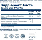 SOLARAY Reacta-C - Vitamina C de 500 mg con Bioflavonoides - 120 Cápsulas
