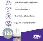 PRN Pharmacal Optima 365 - Suplemento nutricional de ácidos grasos esenciales para perros y gatos - con Omega-3, Omega-6, Omega-9 y vitaminas - Apoya la salud de la piel y el pelaje - 3.785 L