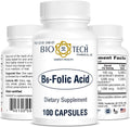 Bio-Tech Pharmacal B6-Ácido Fólico, 100 Cápsulas – Suplemento Alimenticio Natural