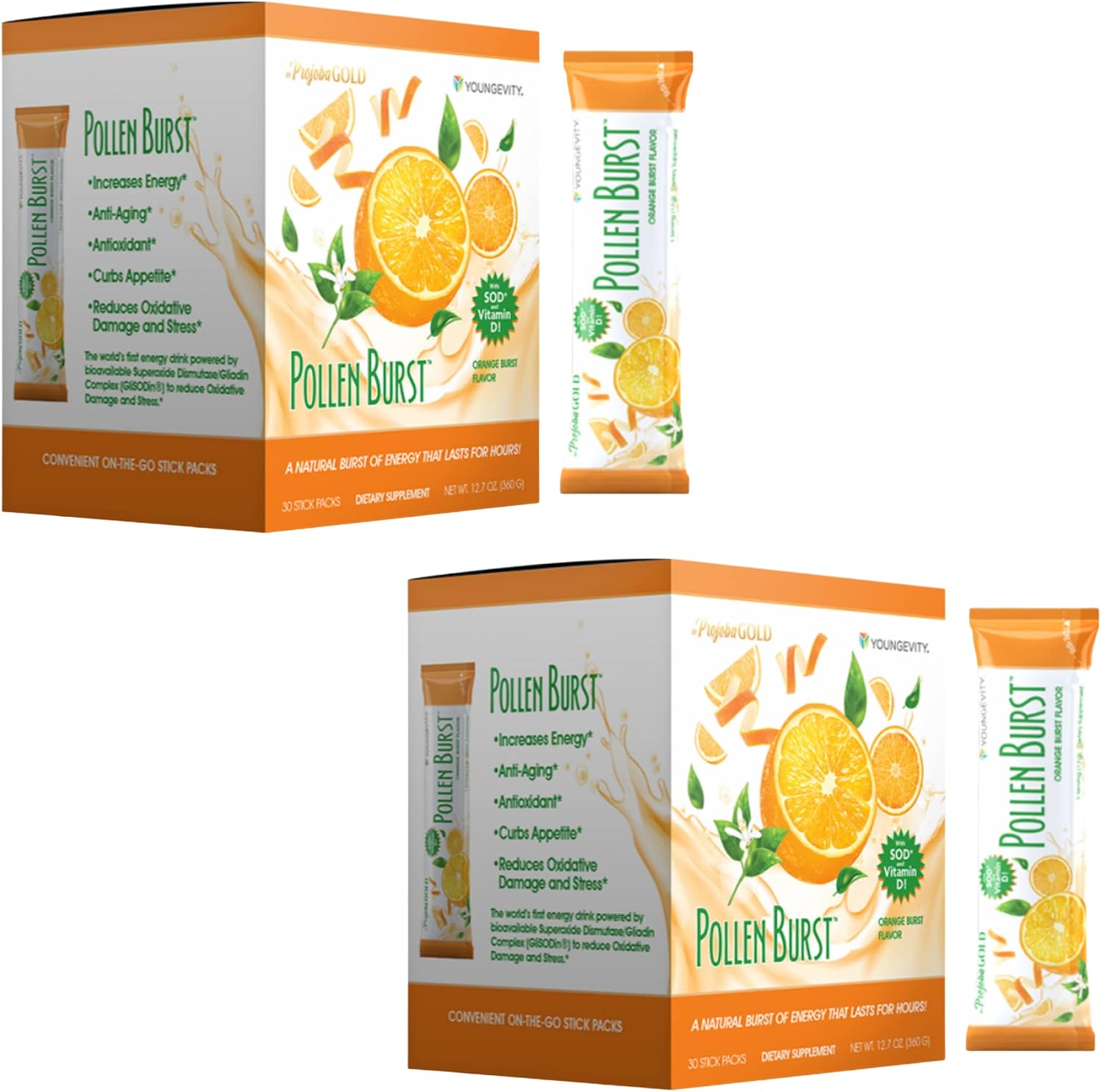 Youngevity Projoba Pollen Burst - 30 Sobres