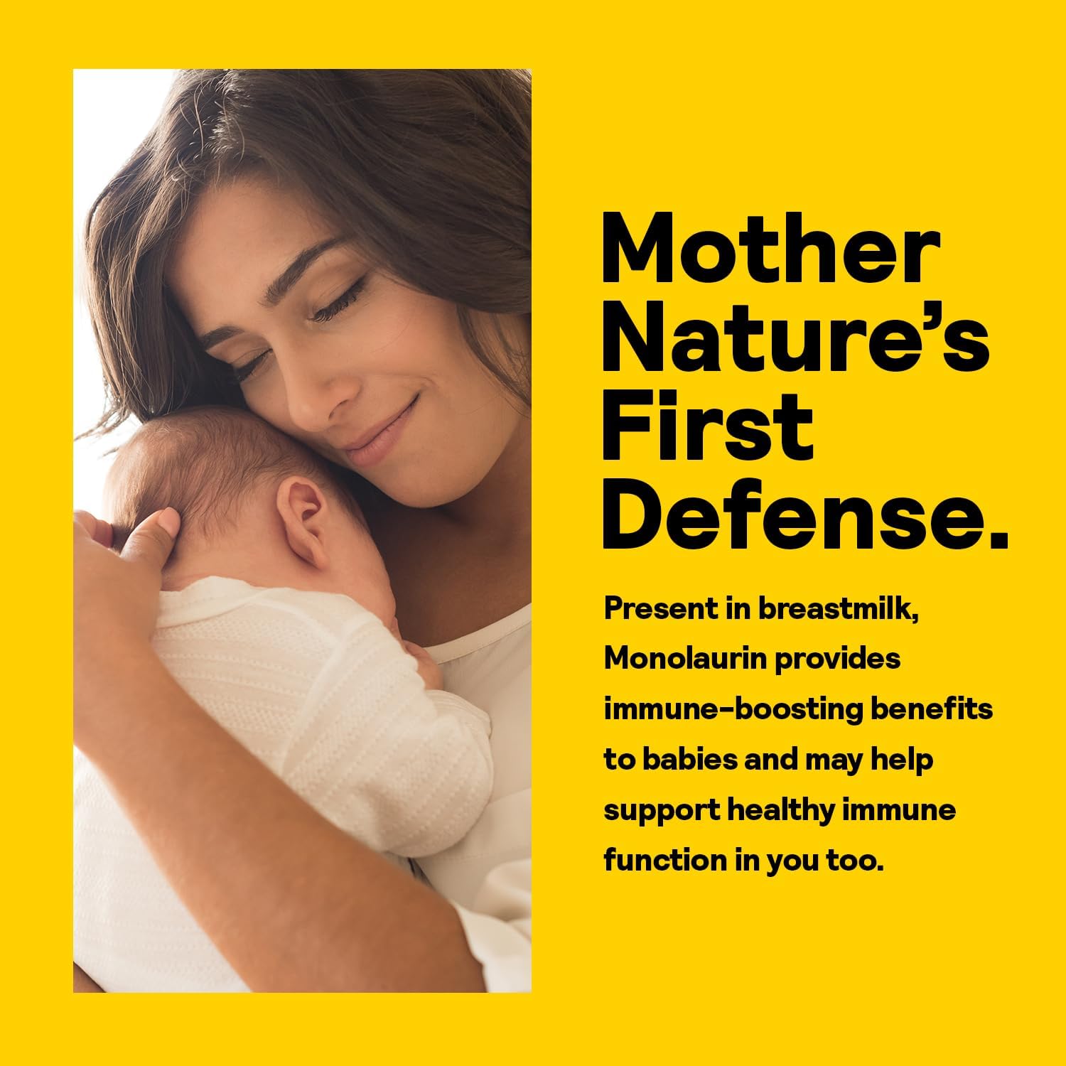 Nature's Life Monolaurin 1000 mg - 90 Cápsulas Vegetarianas