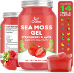 OALSE Gel de Musgo Marino Irlandés Silvestre - 425 g (Fresa)