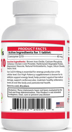 Coenzima Q10 para Perros – Ubiquinol 40mg (120 Comprimidos) – Pet Health Pharma