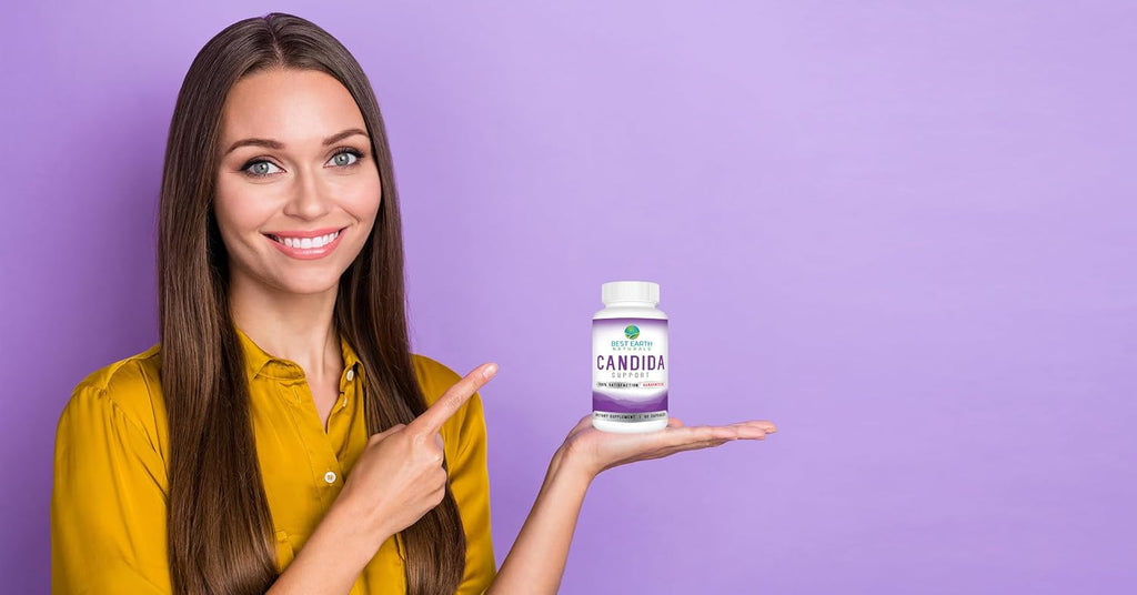 Best Earth Naturals Candida Support Supplement - 60 Cápsulas