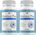 Quietum Plus Cápsulas para la Memoria y Concentración – Fórmula Natural de Máxima Potencia (2 Paquetes – 120 Cápsulas)