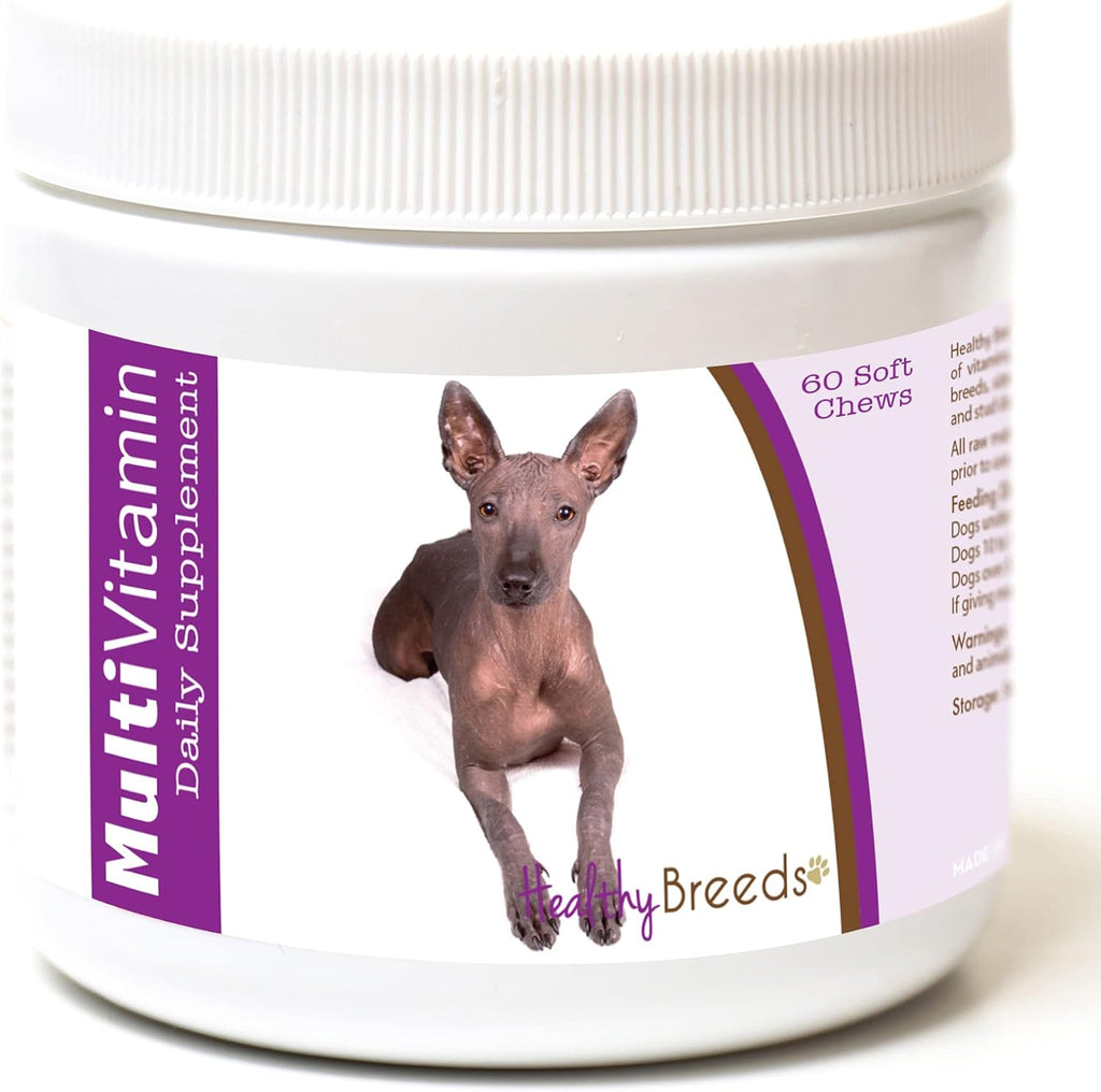 Healthy Breeds Xoloitzcuintli Multivitamínico en Masticables Blandos 60 unidades