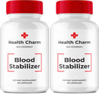 Health Charm Blood Formula Support Capsules - Maximum Strength, All Natural Formula (2 Pack)