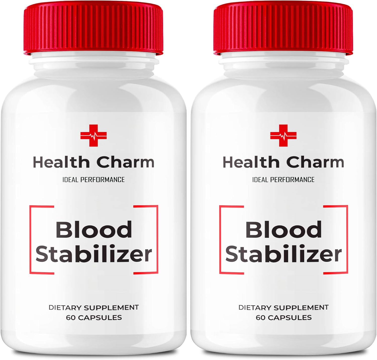 Health Charm Blood Formula Support Capsules - Maximum Strength, All Natural Formula (2 Pack)