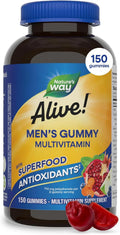 Nature's Way Alive! Multivitamínico para Hombres en Gominolas, 150 unidades