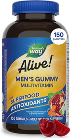 Nature's Way Alive! Multivitamínico para Hombres en Gominolas, 150 unidades