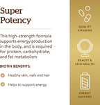 Solgar Biotina 5000 mcg - 100 Cápsulas Vegetales