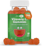 Maxi Health Gominolas de Vitamina C con Zinc - Apoyo Inmunitario - Sin Sabores Artificiales ni Conservantes - 60 Gominolas