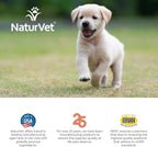 NaturVet VitaPet Multivitamínico Diario para Cachorros con Soporte para el Aliento (70 masticables suaves)