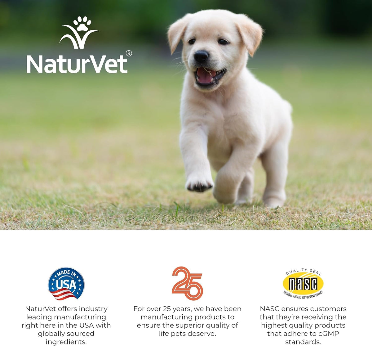 NaturVet VitaPet Multivitamínico Diario para Cachorros con Ayuda para el Aliento (70 masticables blandos) – Image 9