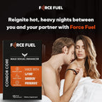 FORCE FUEL Condor Core – Cápsulas para Hombres con Tongkat Ali, Ashwagandha y Shilajit