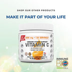 Immune Bio Green Cell - 2 Pack (2 x 240 ml) - Suplemento Líquido con Vitamina C, Carqueja, Romero y Llantén Mayor - No-GMO, Vegano, Sin Gluten