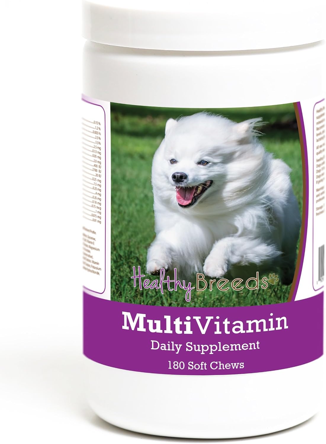 Healthy Breeds Multivitamínico para Perros - 180 Masticables Suaves