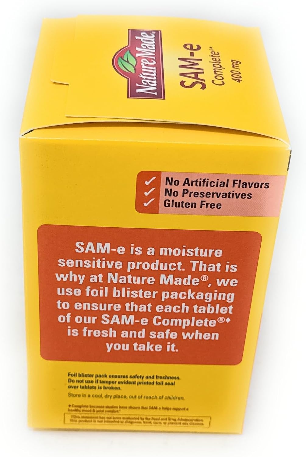 Nature Made SAM-e Complete 400 mg, 60 Comprimidos
