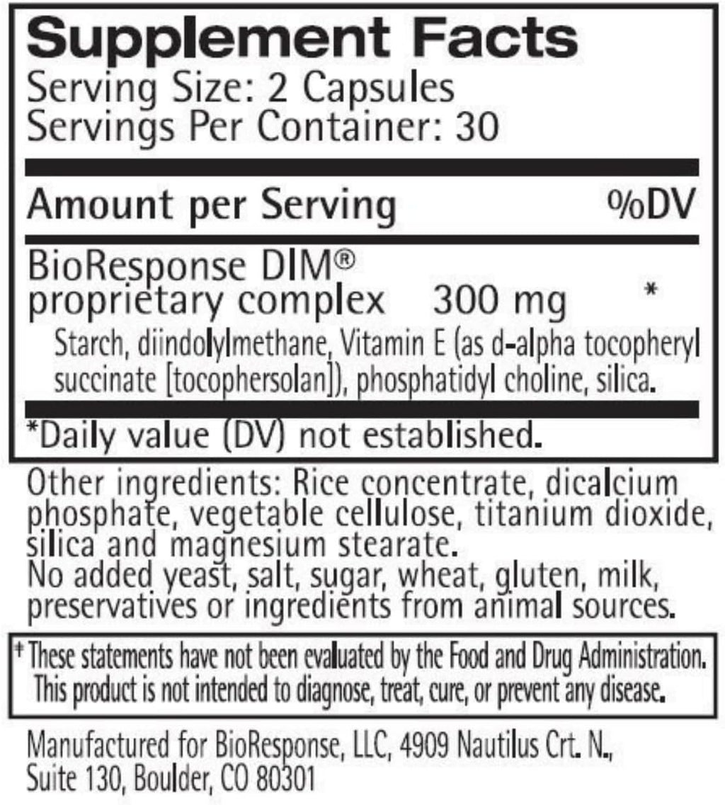 BioResponse DIM 150 - 150mg x 60 Cápsulas
