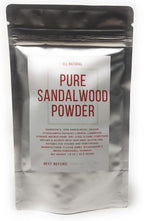 Polvo de Sándalo Puro - 100% Natural, Grado Culinario, Vegano, Sin OGM