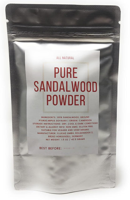 Polvo de Sándalo Puro - 100% Natural, Grado Culinario, Vegano, Sin OGM – Image 4